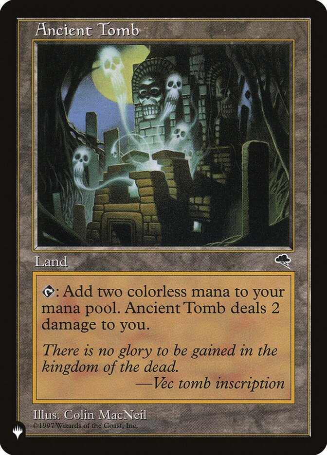 Ancient Tomb [The List] | Play N Trade Winnipeg