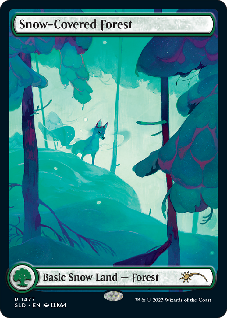 Snow-Covered Forest (1477) [Secret Lair Drop Series] | Play N Trade Winnipeg