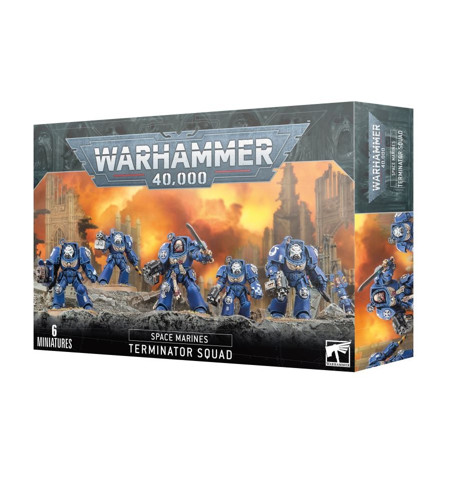 WARHAMMER 40K: SPACE MARINES - TERMINATOR SQUAD | Play N Trade Winnipeg