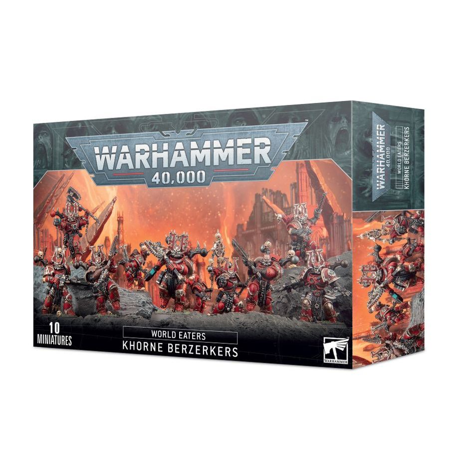 WARHAMMER 40K: CHAOS SPACE MARINES - KHORNE BERZERKERS | Play N Trade Winnipeg