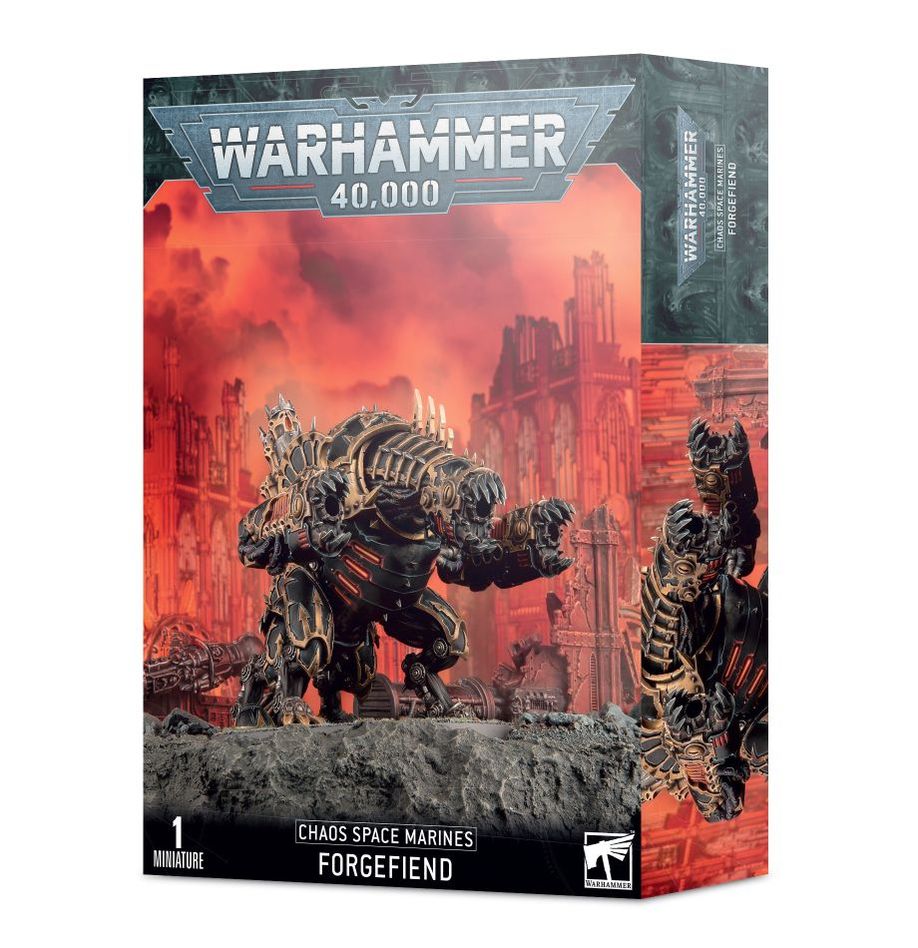 WARHAMMER 40K: CHAOS SPACE MARINES - FORGEFIEND | Play N Trade Winnipeg