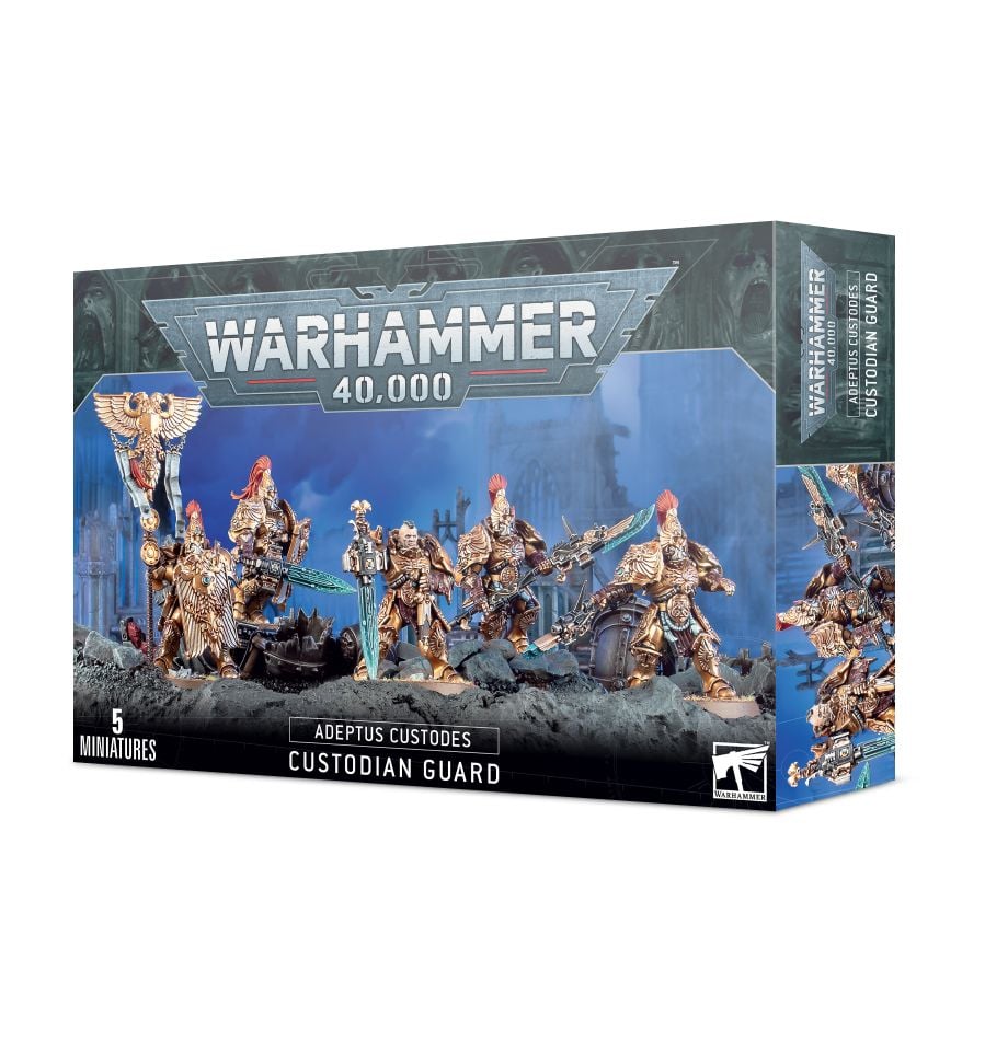 WARHAMMER 40K: ADEPTUS CUSTODES - CUSTODIAN GUARD | Play N Trade Winnipeg
