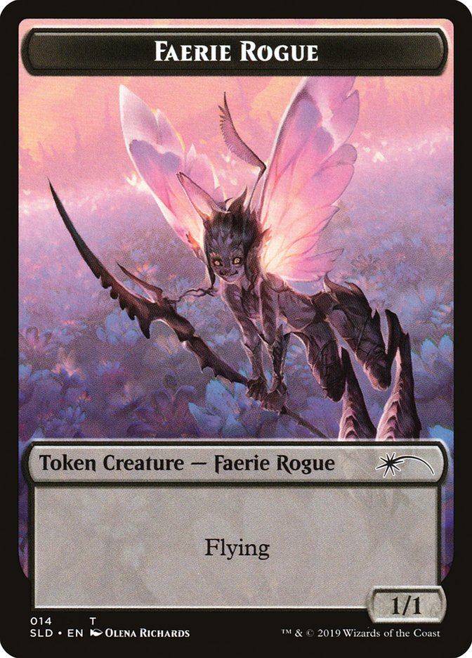 Faerie Rogue Token (014) [Secret Lair Drop Series] | Play N Trade Winnipeg