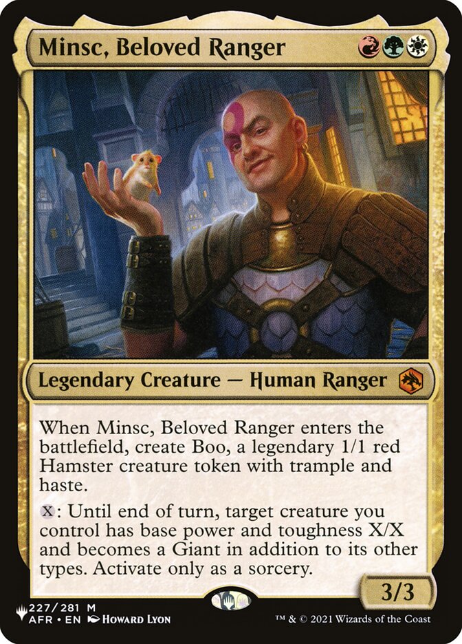 Minsc, Beloved Ranger [The List] | Play N Trade Winnipeg