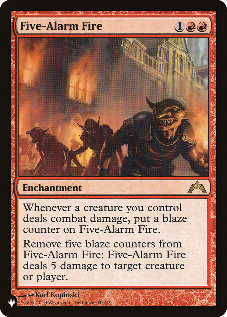 Five-Alarm Fire [The List] | Play N Trade Winnipeg