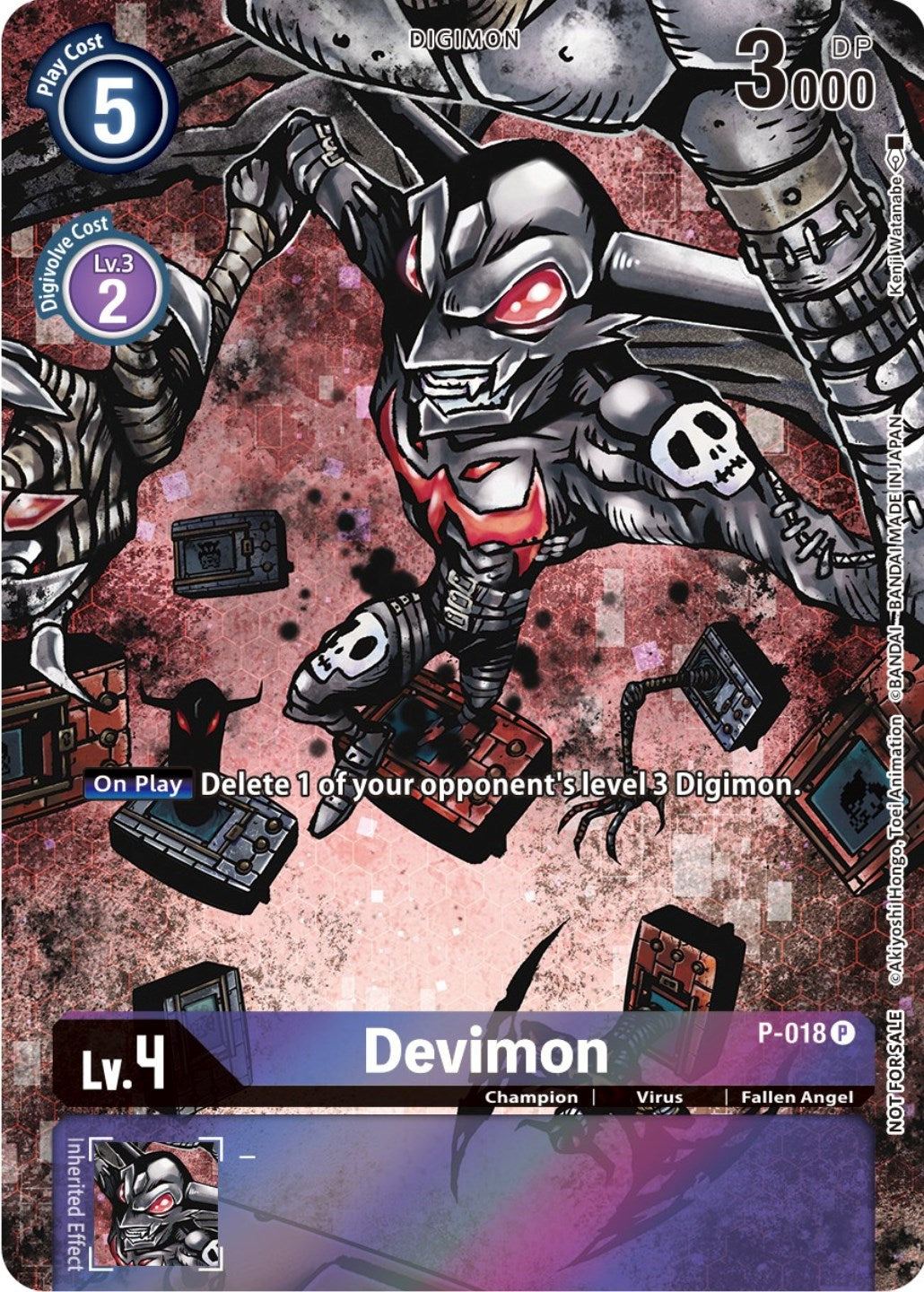 Devimon [P-018] (25th Special Memorial Pack) [Promotional Cards] | Play N Trade Winnipeg