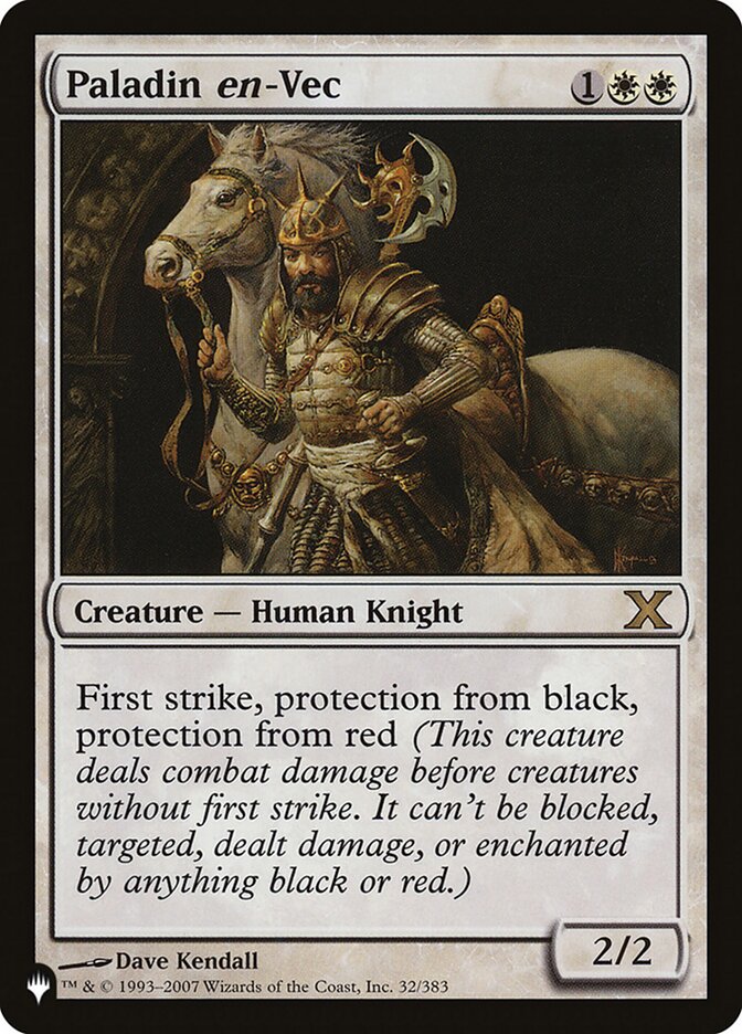 Paladin en-Vec [The List] | Play N Trade Winnipeg