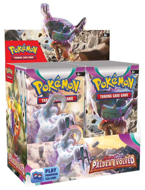 POKEMON SV2 SCARLET AND VIOLET PALDEA EVOLVED BOOSTER BOX | Play N Trade Winnipeg