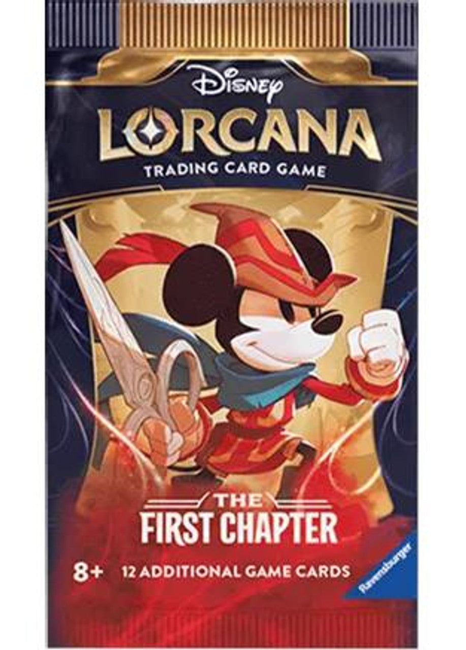 DISNEY LORCANA THE FIRST CHAPTER BOOSTER PACK | Play N Trade Winnipeg