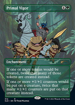 Primal Vigor (Borderless) [Secret Lair Drop Series] | Play N Trade Winnipeg