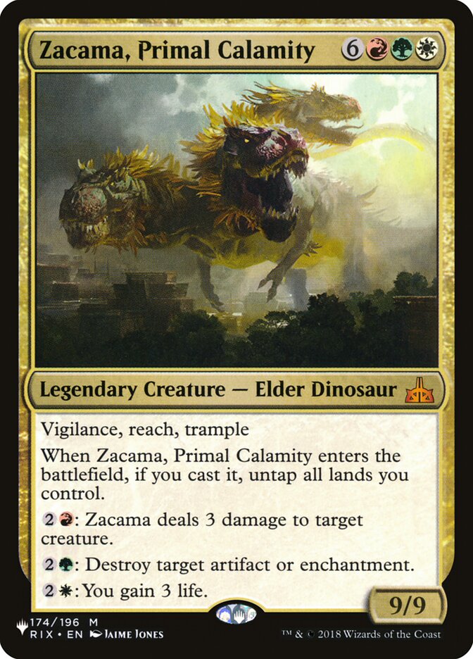 Zacama, Primal Calamity [The List] | Play N Trade Winnipeg