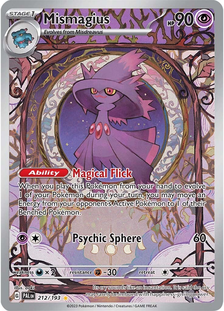 Mismagius (212/193) [Scarlet & Violet: Paldea Evolved] | Play N Trade Winnipeg