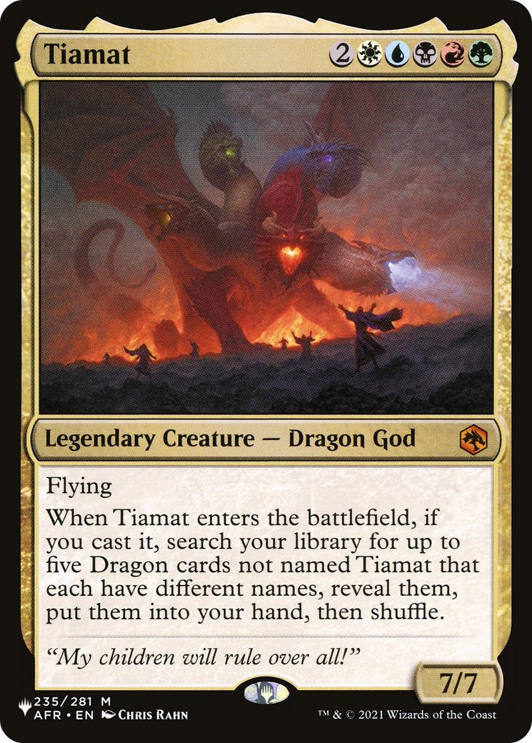 Tiamat [The List] | Play N Trade Winnipeg