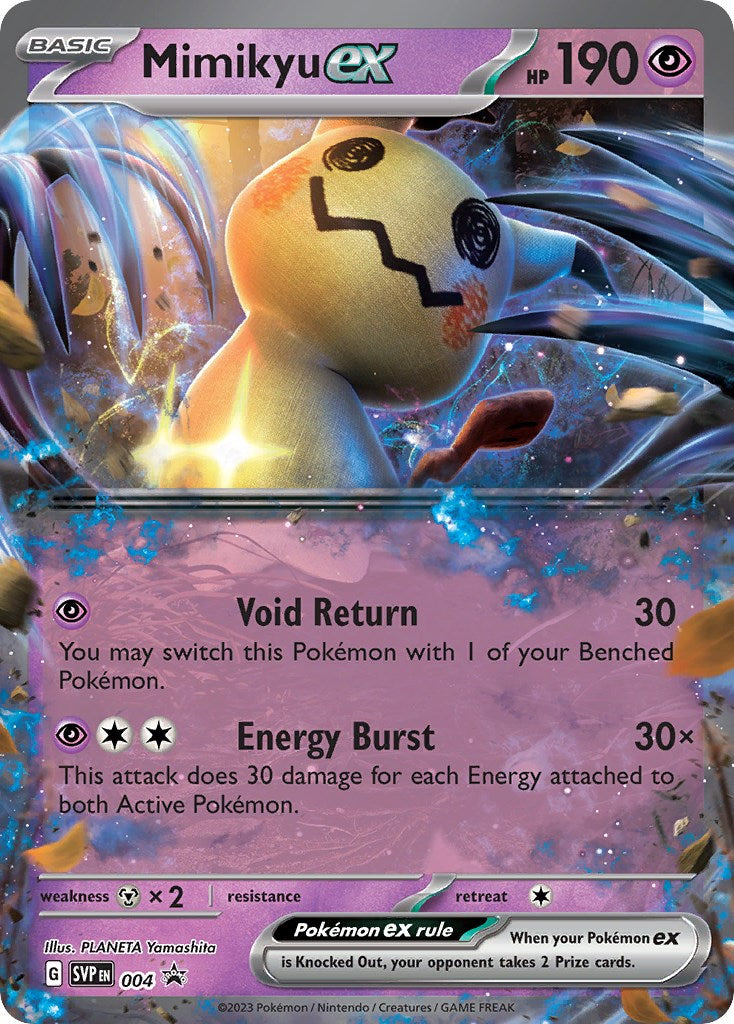 Mimikyu ex (004) [Scarlet & Violet: Black Star Promos] | Play N Trade Winnipeg