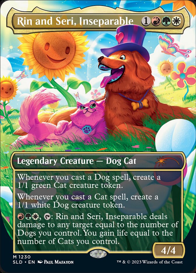 Rin and Seri, Inseparable (Borderless) [Secret Lair Drop Series] | Play N Trade Winnipeg