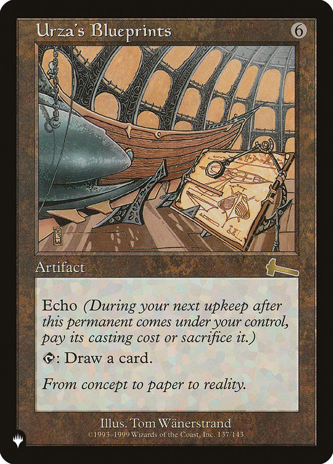 Urza's Blueprints [The List] | Play N Trade Winnipeg