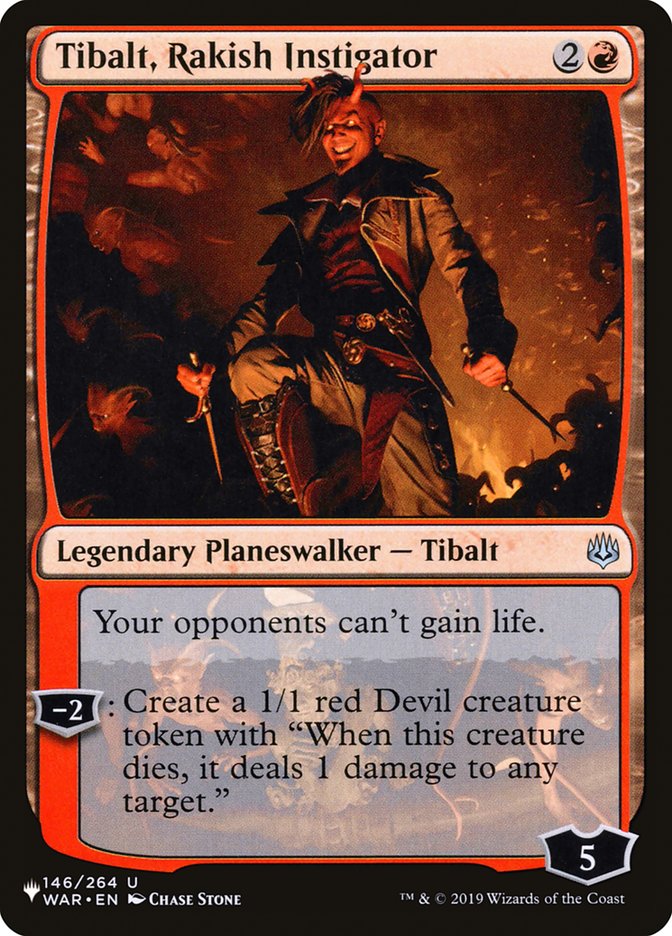 Tibalt, Rakish Instigator [The List] | Play N Trade Winnipeg