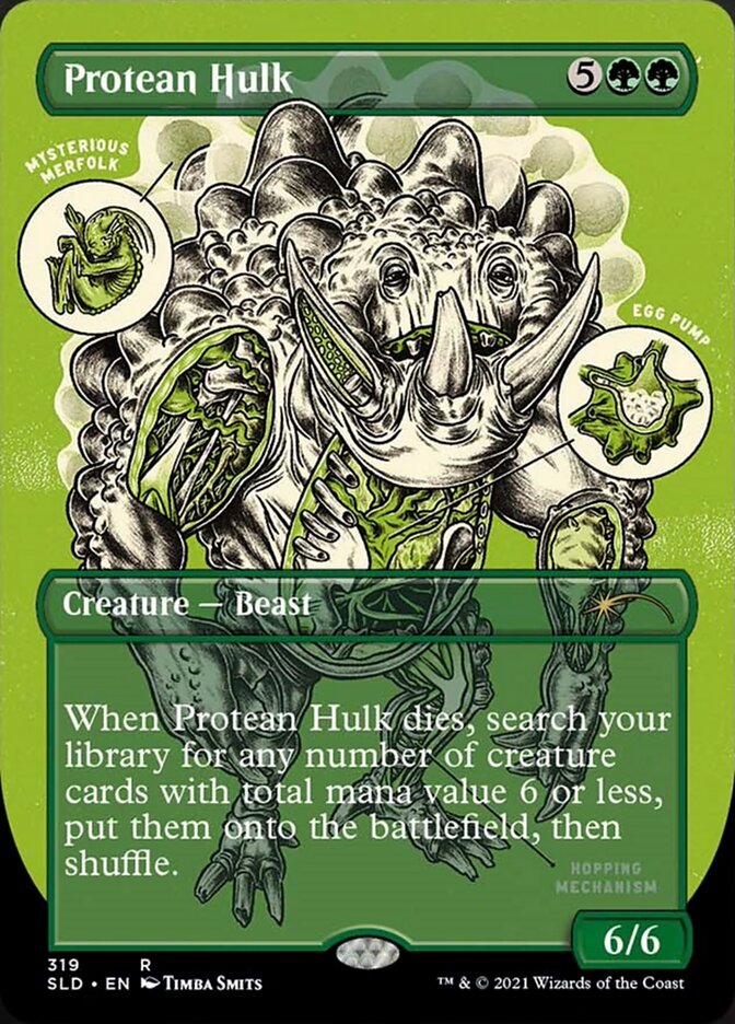 Protean Hulk (Borderless) [Secret Lair Drop Series] | Play N Trade Winnipeg