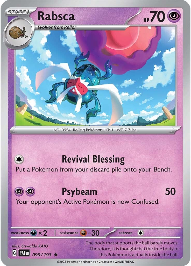 Rabsca (099/193) [Scarlet & Violet: Paldea Evolved] | Play N Trade Winnipeg