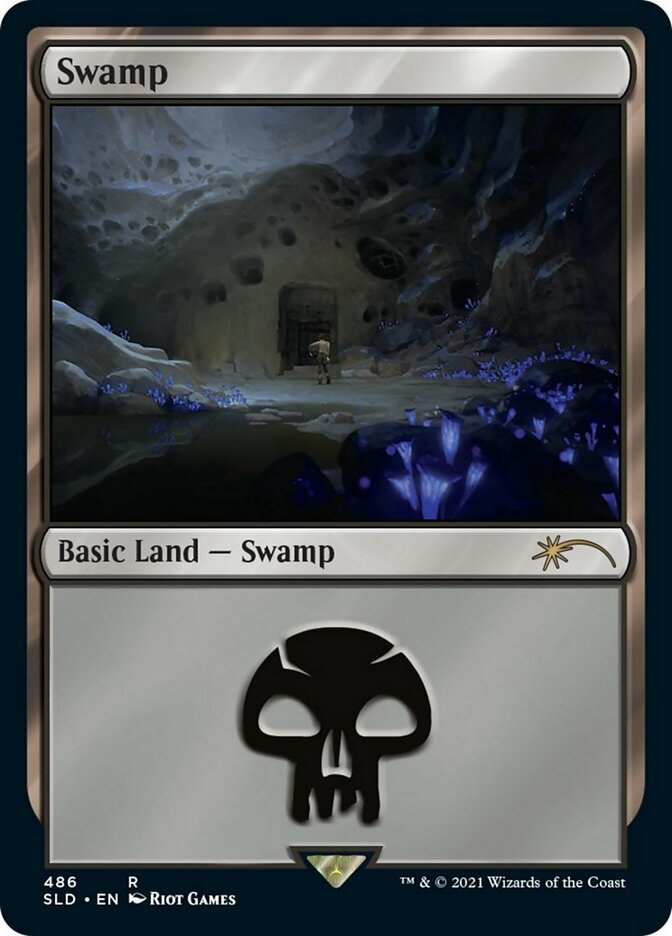 Swamp (486) [Secret Lair Drop Series] | Play N Trade Winnipeg