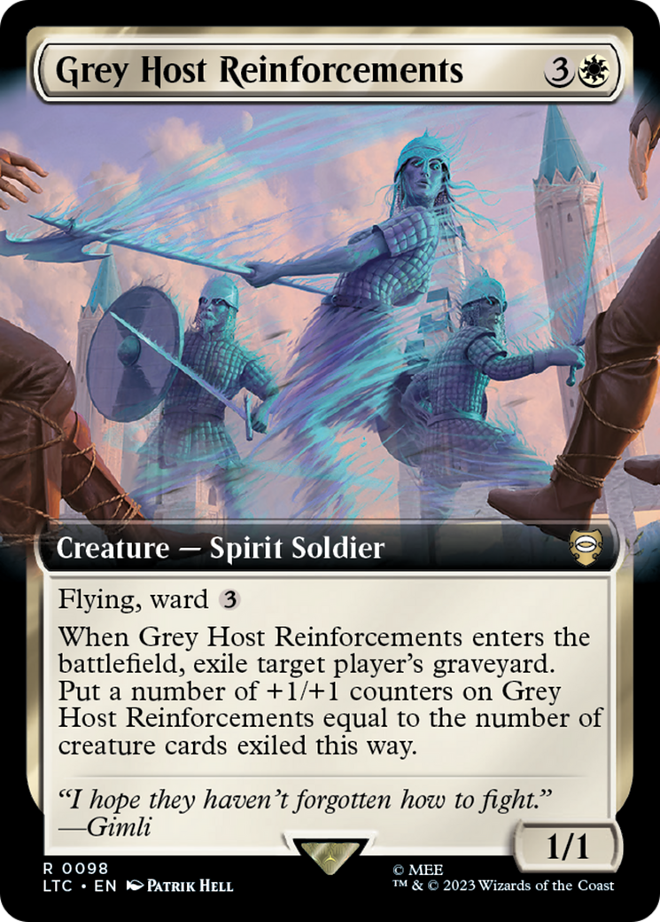 Grey Host Reinforcements (Extended Art) [The Lord of the Rings: Tales of Middle-Earth Commander] | Play N Trade Winnipeg