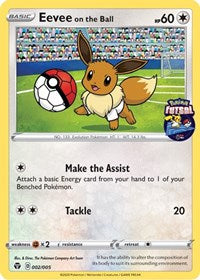 Eevee on the Ball (002/005) [Miscellaneous Cards] | Play N Trade Winnipeg