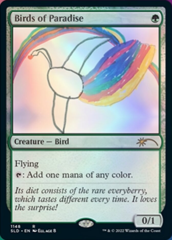 Birds of Paradise (1148) [Secret Lair Drop Series] | Play N Trade Winnipeg