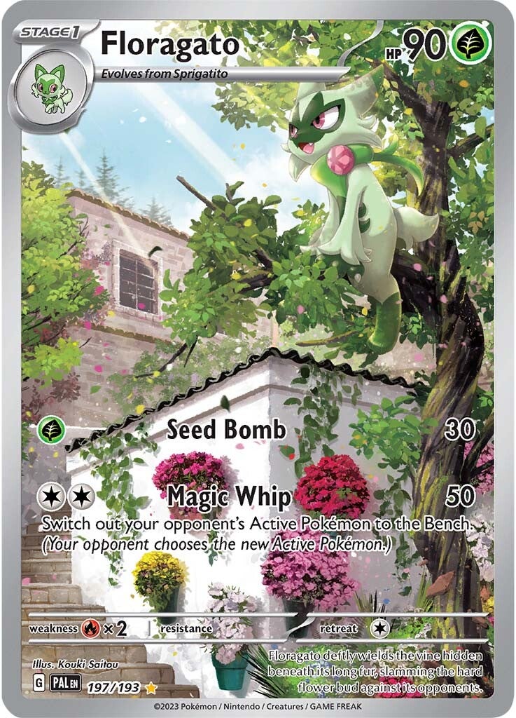 Floragato (197/193) [Scarlet & Violet: Paldea Evolved] | Play N Trade Winnipeg