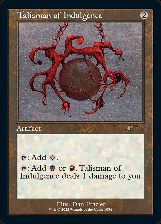 Talisman of Indulgence (Foil Etched) [Secret Lair Drop Series] | Play N Trade Winnipeg