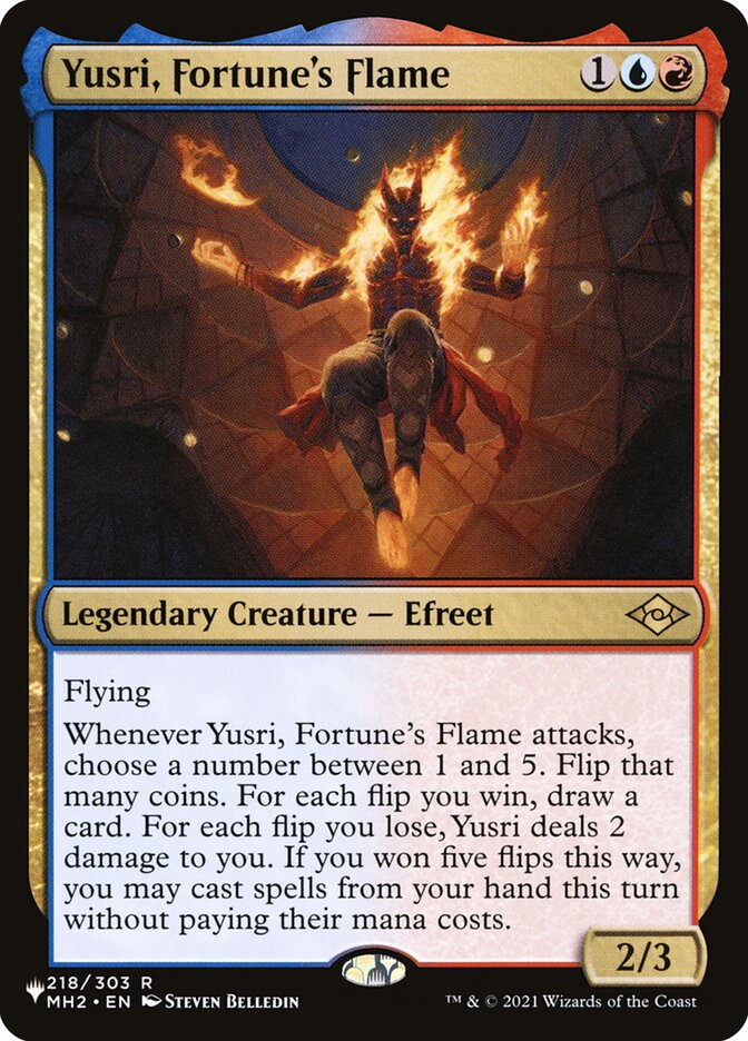 Yusri, Fortune's Flame [Secret Lair: Heads I Win, Tails You Lose] | Play N Trade Winnipeg