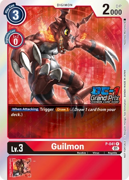 Guilmon [P-041] (Grand Prix 2022) [Promotional Cards] | Play N Trade Winnipeg