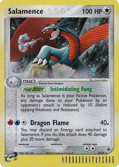 Salamence (19/97) (League Promo 2004) [League & Championship Cards] | Play N Trade Winnipeg