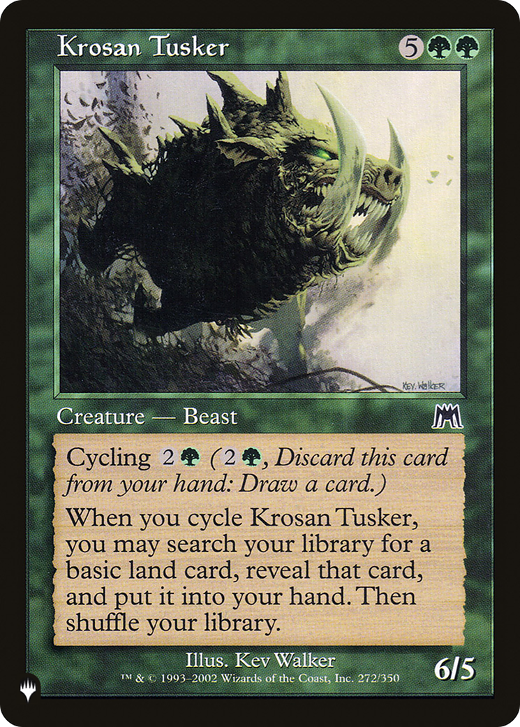 Krosan Tusker (ONS) [The List] | Play N Trade Winnipeg