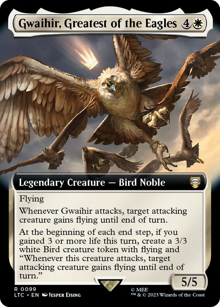 Gwaihir, Greatest of the Eagles (Extended Art) [The Lord of the Rings: Tales of Middle-Earth Commander] | Play N Trade Winnipeg