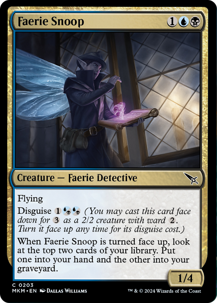 Faerie Snoop [Murders at Karlov Manor] | Play N Trade Winnipeg