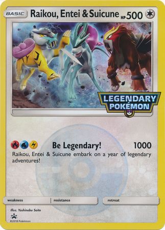 Raikou, Entei & Suicune (Jumbo Card) [Miscellaneous Cards] | Play N Trade Winnipeg