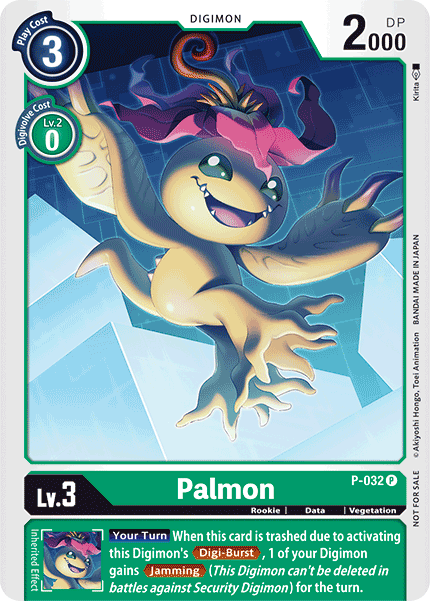 Palmon [P-032] [Promotional Cards] | Play N Trade Winnipeg