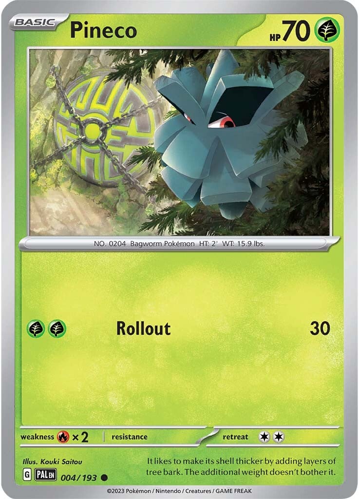 Pineco (004/193) [Scarlet & Violet: Paldea Evolved] | Play N Trade Winnipeg