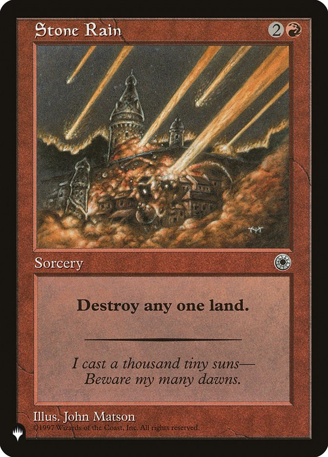Stone Rain [The List] | Play N Trade Winnipeg