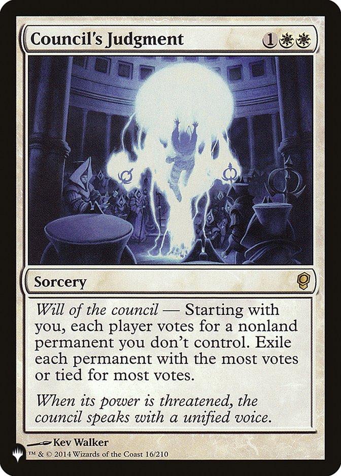 Council's Judgment [The List] | Play N Trade Winnipeg