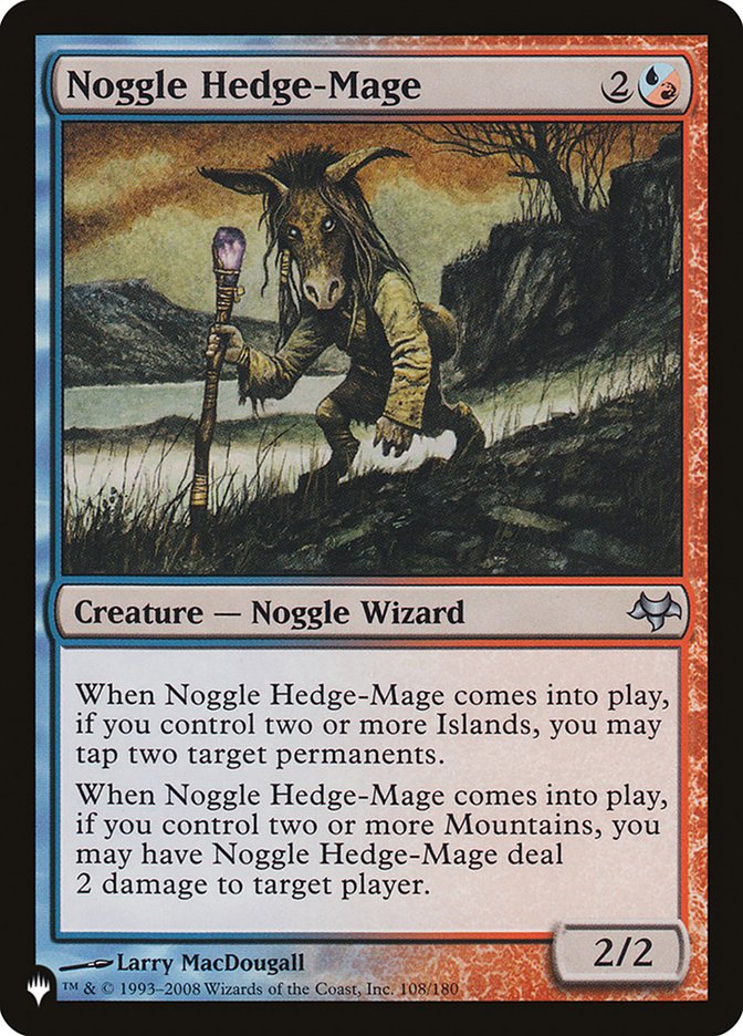 Noggle Hedge-Mage [The List] | Play N Trade Winnipeg