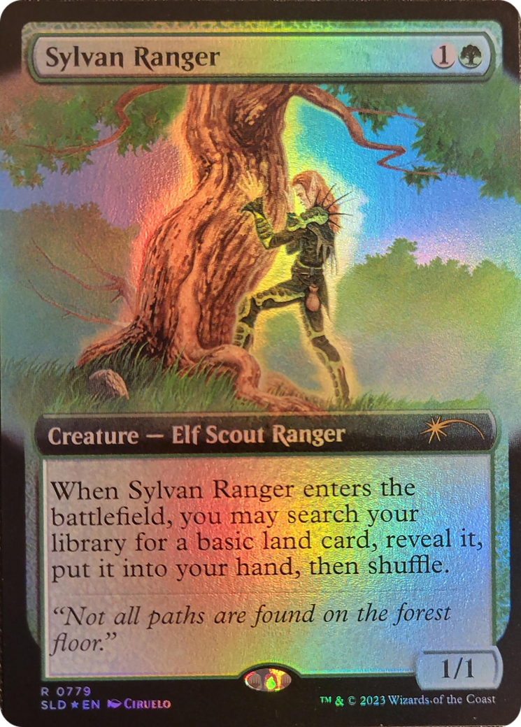 Sylvan Ranger (Extended Art) [Secret Lair Drop Series] | Play N Trade Winnipeg