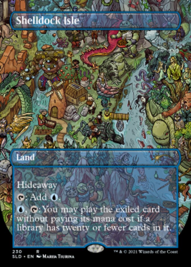 Shelldock Isle (230) (Borderless) [Secret Lair Drop Series] | Play N Trade Winnipeg