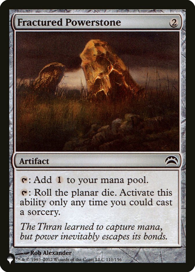 Fractured Powerstone [The List] | Play N Trade Winnipeg