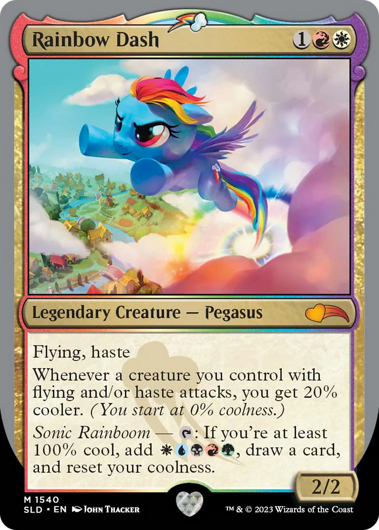 Rainbow Dash [Secret Lair Drop Series] | Play N Trade Winnipeg