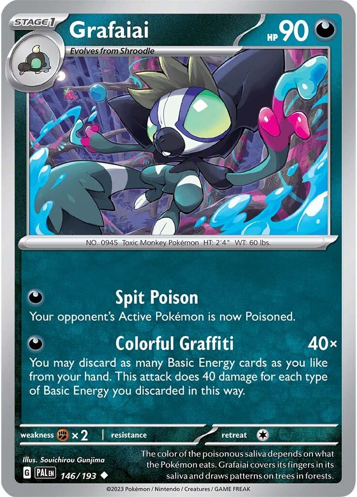 Grafaiai (146/193) [Scarlet & Violet: Paldea Evolved] | Play N Trade Winnipeg