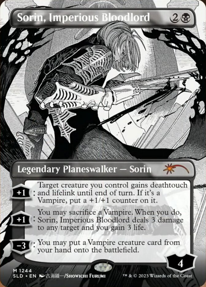 Sorin, Imperious Bloodlord (Borderless) [Secret Lair Drop Series] | Play N Trade Winnipeg