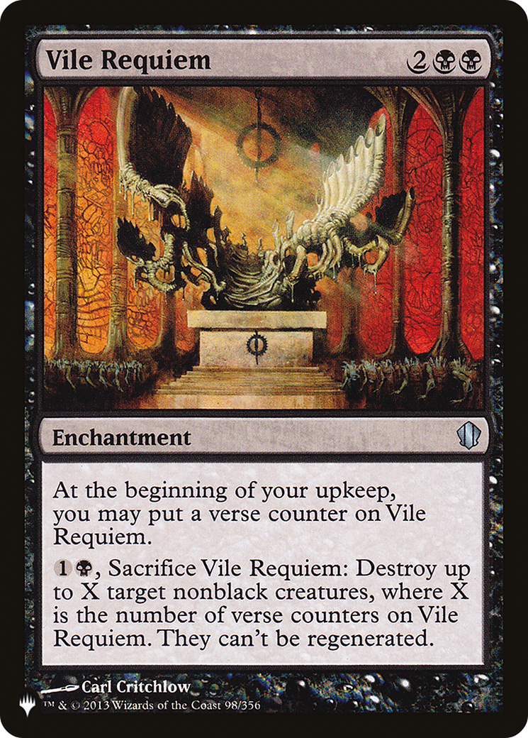 Vile Requiem [The List] | Play N Trade Winnipeg