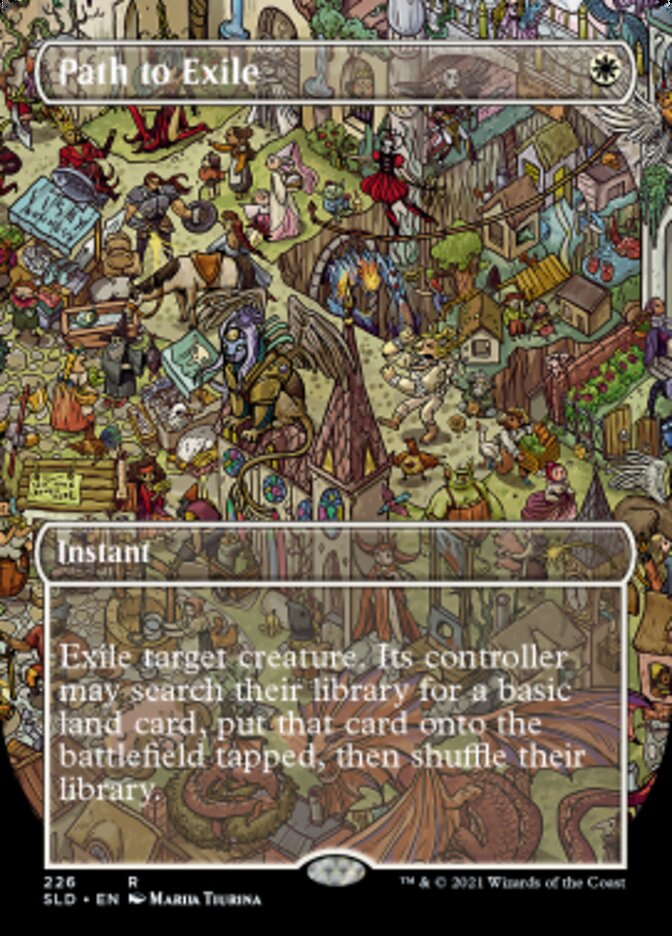 Path to Exile (Borderless) [Secret Lair Drop Series] | Play N Trade Winnipeg