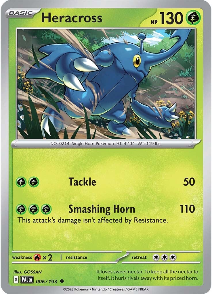 Heracross (006/193) [Scarlet & Violet: Paldea Evolved] | Play N Trade Winnipeg